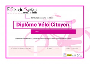 Diplôme Vélo Citoyen