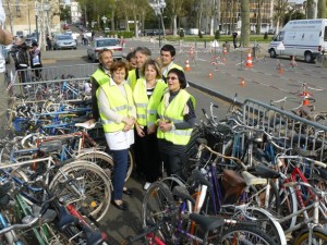 association Fées du Sport depose velo 11 avril
